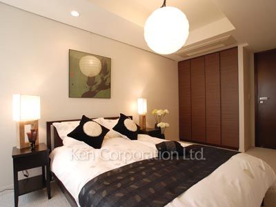 ベットルーム(モデルルームです）