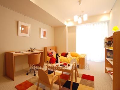 ベットルーム(モデルルームです）