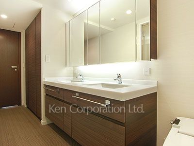 パウダールーム(モデルルームです）