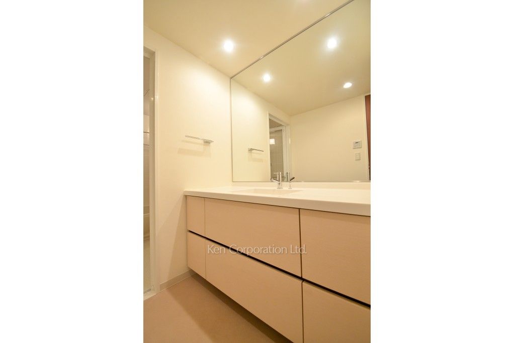 芝浦アイランド ブルームタワーの写真 パウダールーム ※8階の同じ間取タイプを撮影。仕様が異なることがあります。