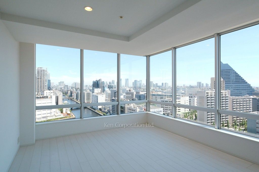 芝浦アイランド ブルームタワーの写真 居室（LDなど） ※15階の同じ間取タイプを撮影。仕様が異なることがあります。