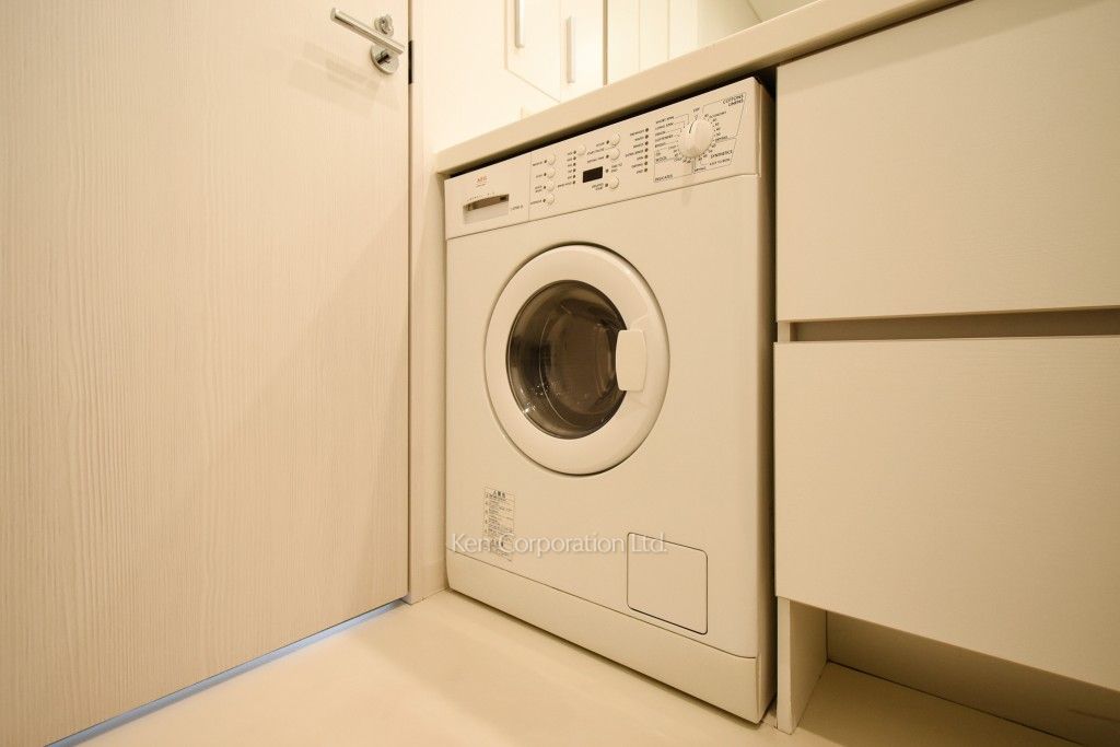 芝浦アイランド ブルームタワーの写真 洗濯乾燥機 ※15階の同じ間取タイプを撮影。仕様が異なることがあります。