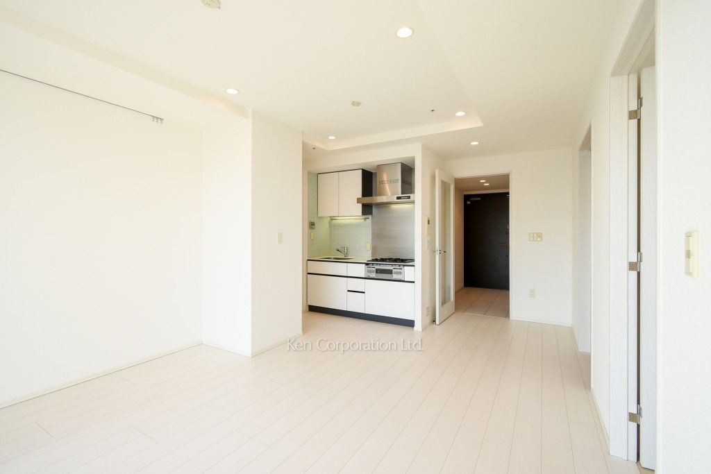 芝浦アイランド ブルームタワーの写真 居室（LDなど） ※15階の同じ間取タイプを撮影。仕様が異なることがあります。