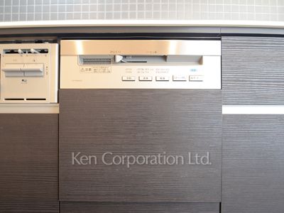 芝浦アイランド ブルームタワーの写真 食洗機 ※28階の同じ間取タイプを撮影。仕様が異なることがあります。