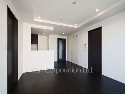 芝浦アイランド ブルームタワーの写真 居室（LDなど） ※24階の同じ間取タイプを撮影。仕様が異なることがあります。