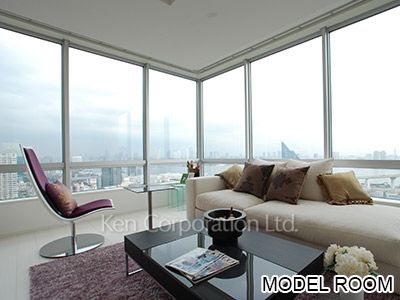 芝浦アイランド ブルームタワーの写真 居室（LDなど） ※29階の同じ間取タイプを撮影。仕様が異なることがあります。