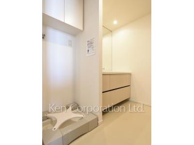 芝浦アイランド ブルームタワーの写真 洗濯機置き場 ※37階の同じ間取タイプを撮影。仕様が異なることがあります。