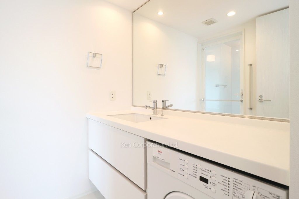 芝浦アイランド ブルームタワーの写真 パウダールーム ※35階の同じ間取タイプを撮影。仕様が異なることがあります。