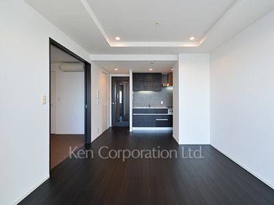 芝浦アイランド ブルームタワーの写真 居室（LDなど） ※38階の同じ間取タイプを撮影。仕様が異なることがあります。