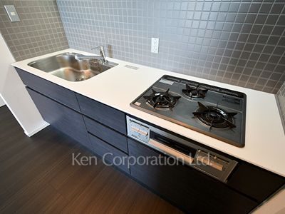 芝浦アイランド ブルームタワーの写真 キッチン ※38階の同じ間取タイプを撮影。仕様が異なることがあります。