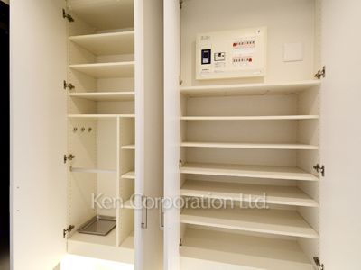 芝浦アイランド ブルームタワーの写真 シューズクローゼット