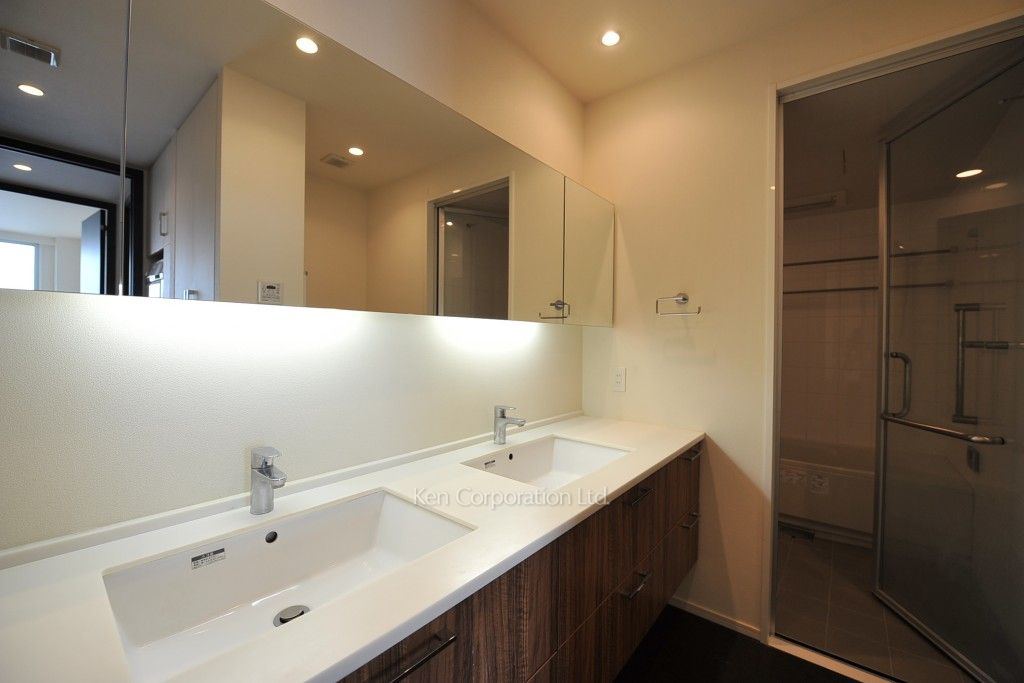 芝浦アイランド ブルームタワーの写真 パウダールーム ※41階の同じ間取タイプを撮影。仕様が異なることがあります。