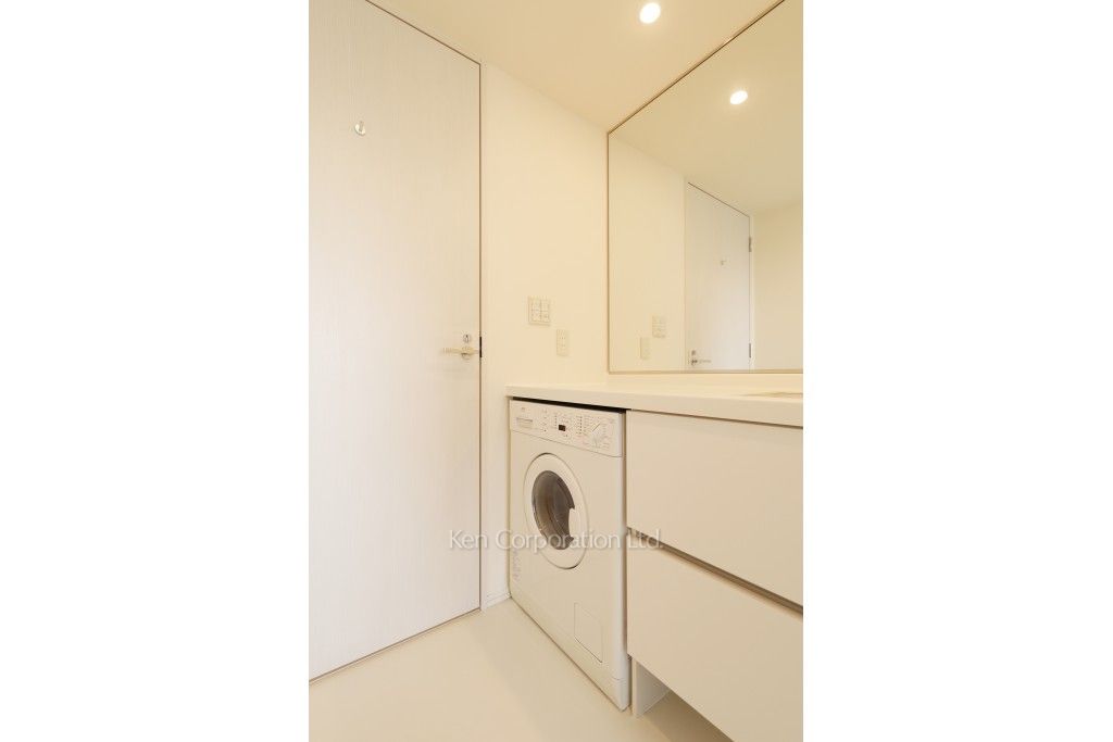 芝浦アイランド ブルームタワーの写真 洗濯機置き場 ※26階の同じ間取タイプを撮影。仕様が異なることがあります。