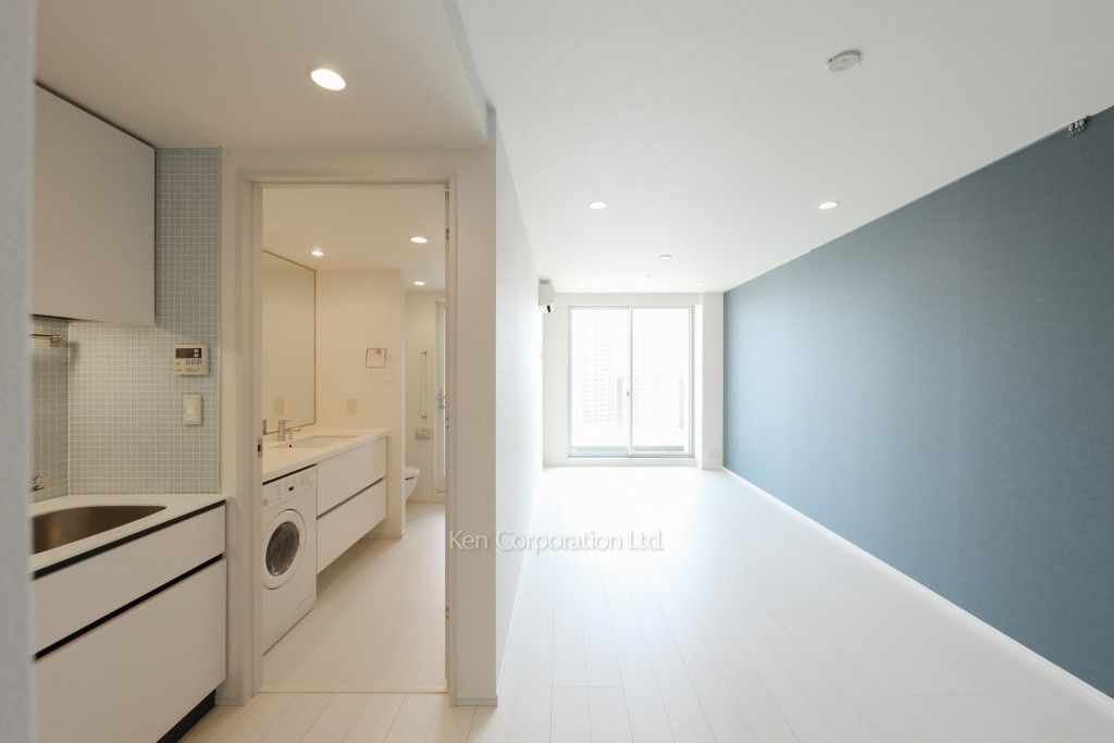 芝浦アイランド ブルームタワーの写真 居室（LDなど） ※26階の同じ間取タイプを撮影。仕様が異なることがあります。