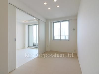 ベッドルーム ※25階の同じ間取タイプを撮影。仕様が異なることがあります。