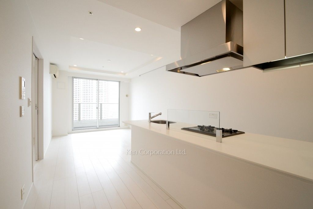 芝浦アイランド ブルームタワーの写真 居室（LDなど） ※22階の同じ間取タイプを撮影。仕様が異なることがあります。