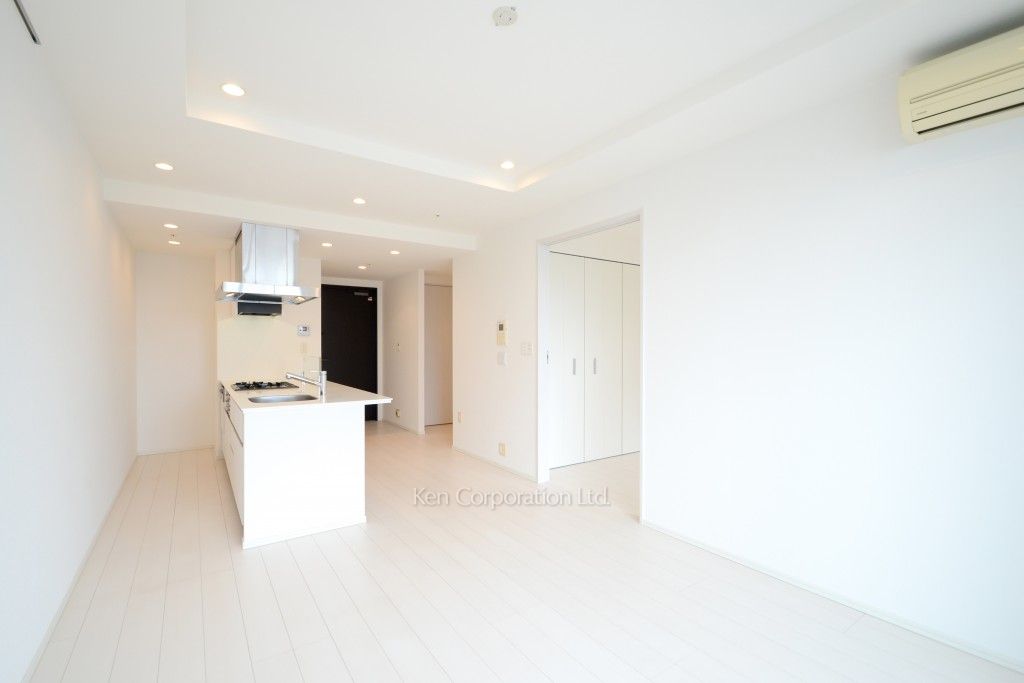 芝浦アイランド ブルームタワーの写真 居室（LDなど） ※22階の同じ間取タイプを撮影。仕様が異なることがあります。