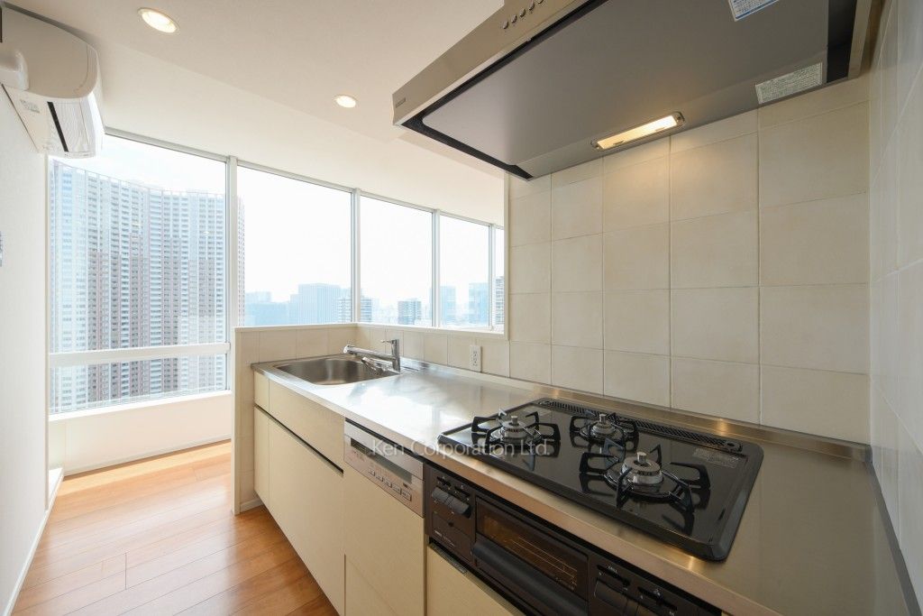 芝浦アイランド ブルームタワーの写真 キッチン ※27階の同じ間取タイプを撮影。仕様が異なることがあります。