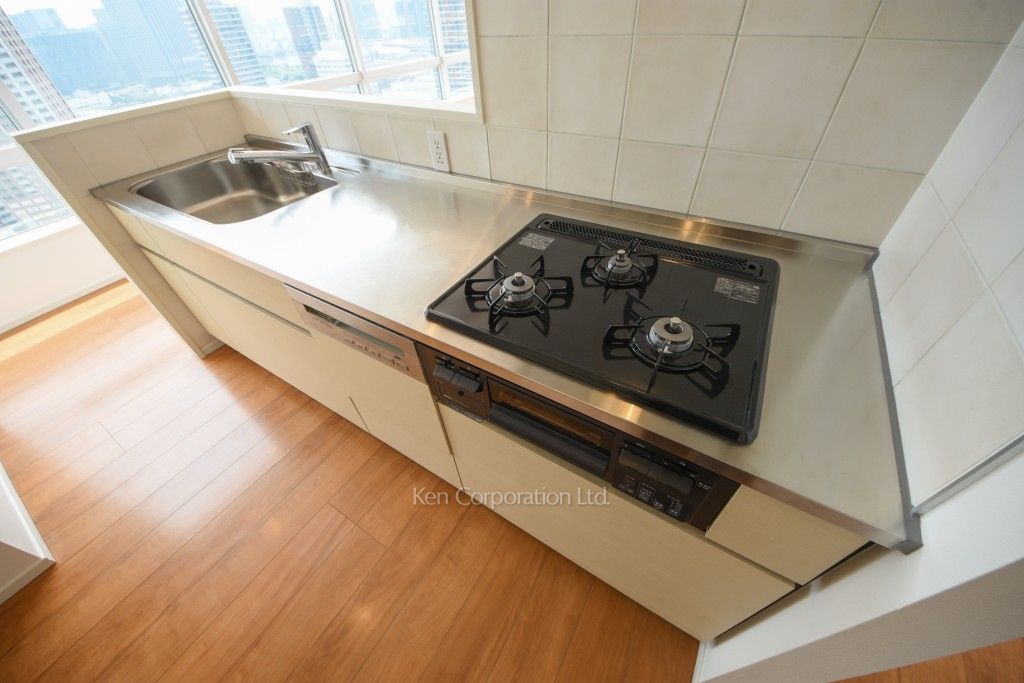 芝浦アイランド ブルームタワーの写真 キッチン ※27階の同じ間取タイプを撮影。仕様が異なることがあります。