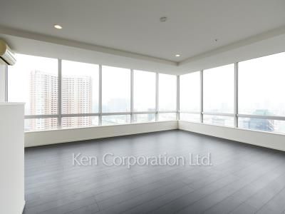 芝浦アイランド ブルームタワーの写真 居室（LDなど） ※34階の同じ間取タイプを撮影。仕様が異なることがあります。