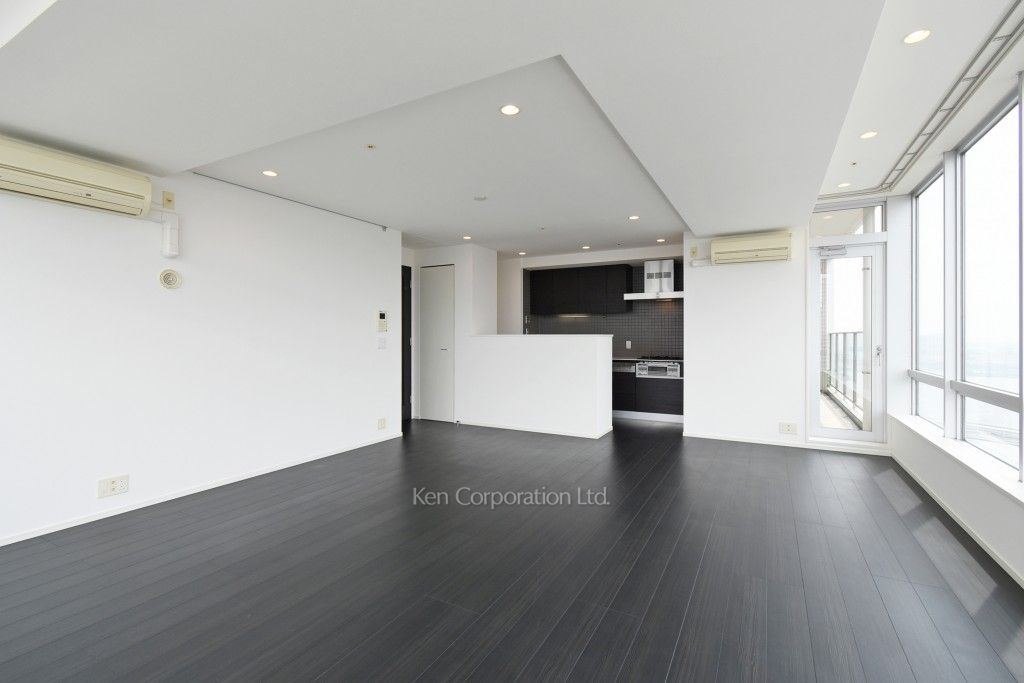 芝浦アイランド ブルームタワーの写真 居室（LDなど） ※34階の同じ間取タイプを撮影。仕様が異なることがあります。