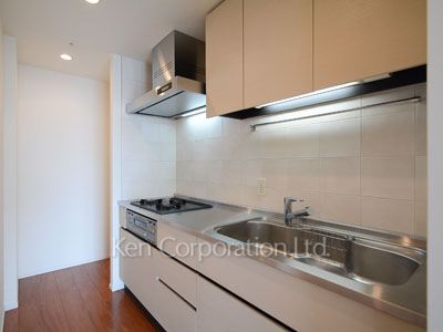 芝浦アイランド ブルームタワーの写真 キッチン ※33階の同じ間取タイプを撮影。仕様が異なることがあります。