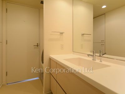 芝浦アイランド ブルームタワーの写真 パウダールーム ※33階の同じ間取タイプを撮影。仕様が異なることがあります。