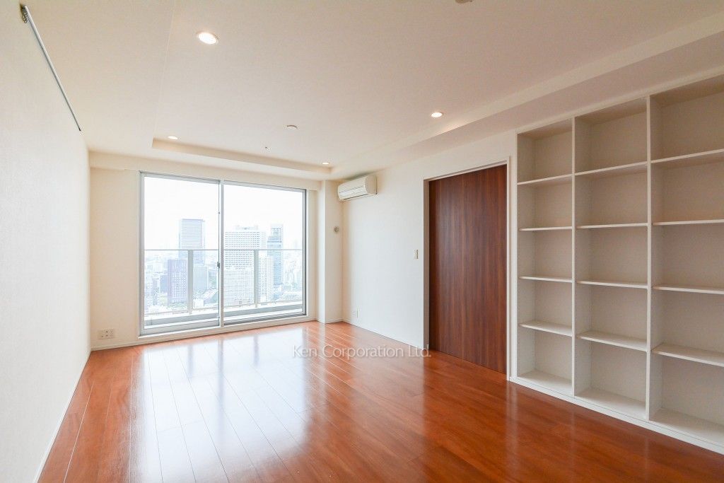 芝浦アイランド ブルームタワーの写真 居室（LDなど） ※33階の同じ間取タイプを撮影。仕様が異なることがあります。