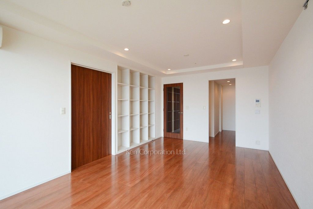 芝浦アイランド ブルームタワーの写真 居室（LDなど） ※33階の同じ間取タイプを撮影。仕様が異なることがあります。