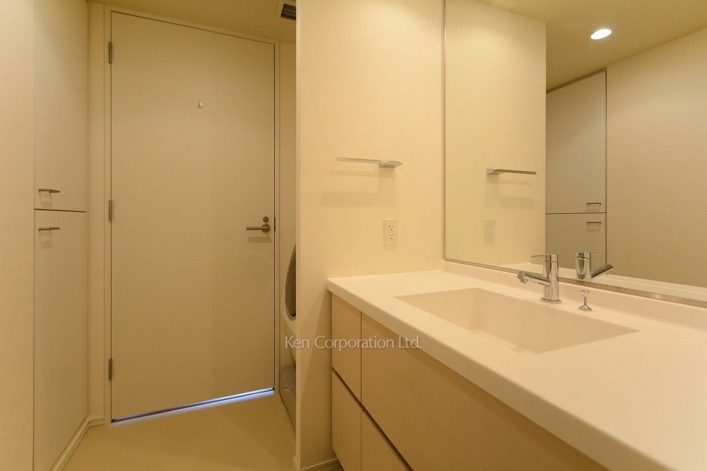 芝浦アイランド ブルームタワーの写真 パウダールーム ※33階の同じ間取タイプを撮影。仕様が異なることがあります。