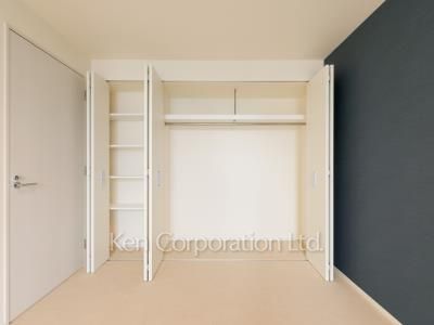 芝浦アイランド ブルームタワーの写真 クローゼット ※36階の同じ間取タイプを撮影。仕様が異なることがあります。