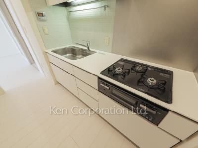 芝浦アイランド ブルームタワーの写真 キッチン ※36階の同じ間取タイプを撮影。仕様が異なることがあります。