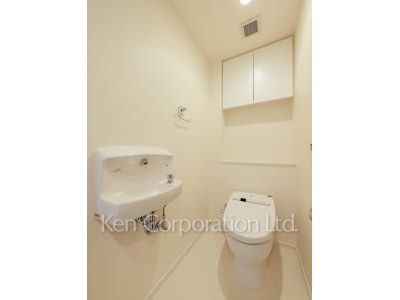 芝浦アイランド ブルームタワーの写真 トイレ ※36階の同じ間取タイプを撮影。仕様が異なることがあります。