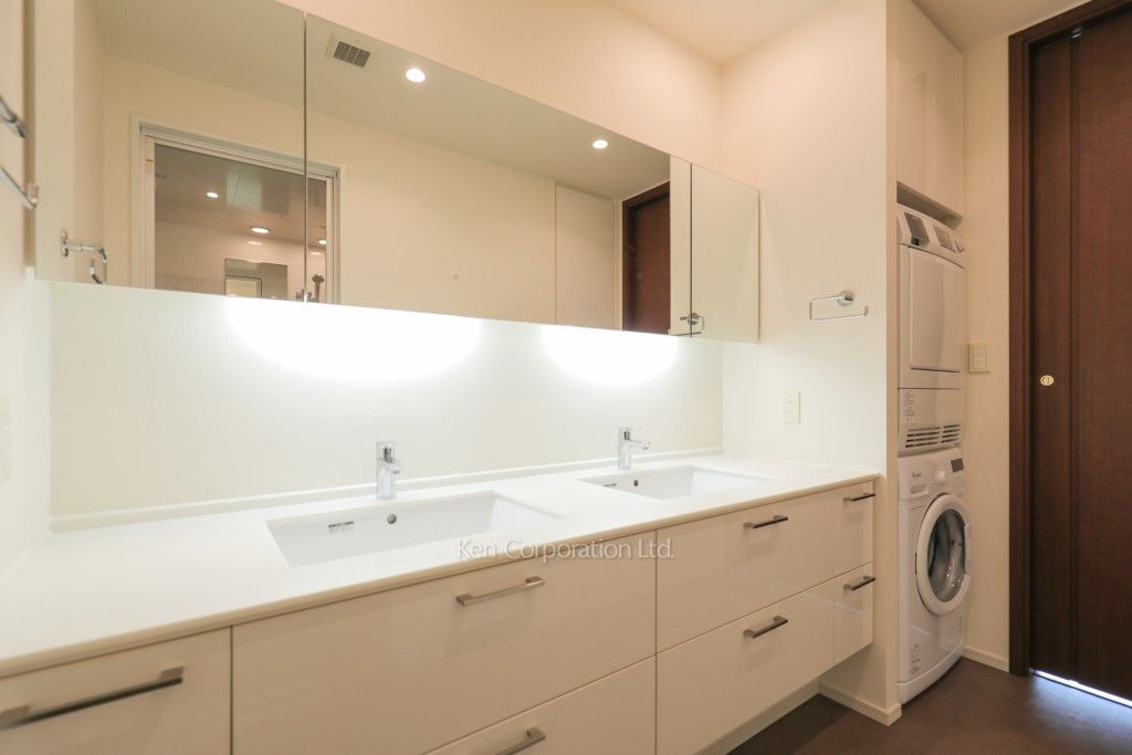 芝浦アイランド ブルームタワーの写真 パウダールーム ※46階の同じ間取タイプを撮影。仕様が異なることがあります。