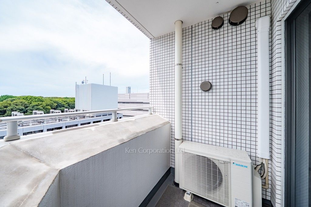 ルフィット神宮北参道の写真 バルコニー
