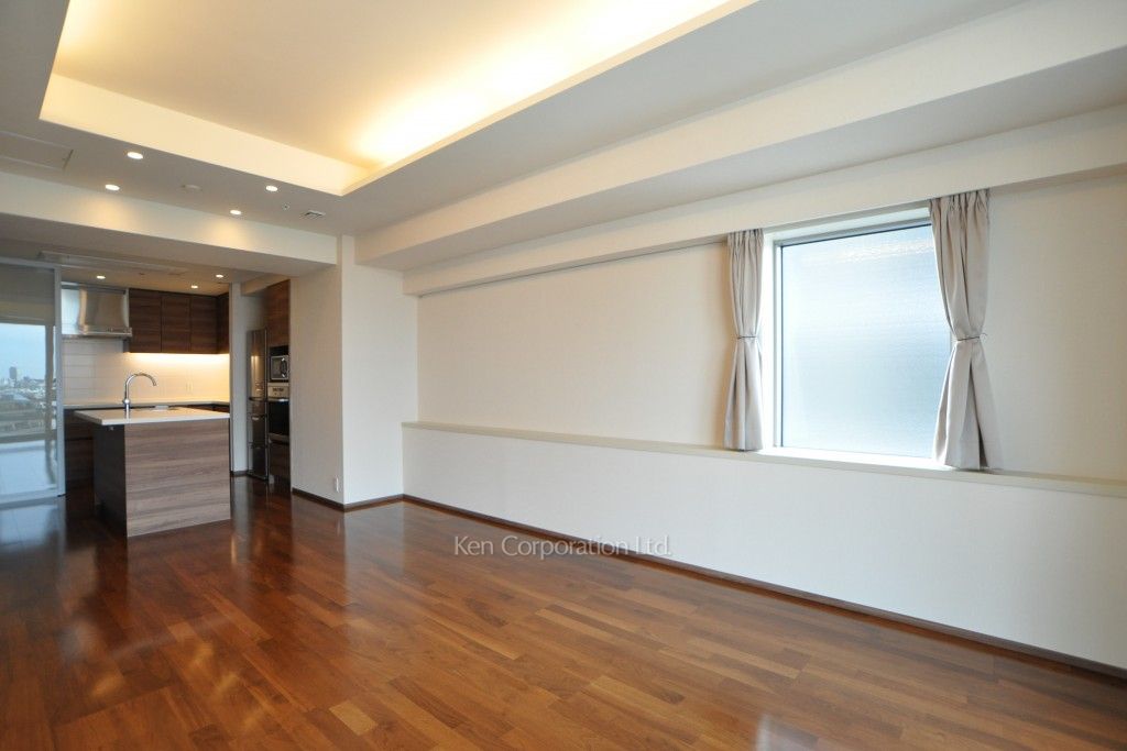 赤坂ザレジデンスの写真 リビングダイニング ※11階の同じ間取タイプを撮影。仕様が異なることがあります。