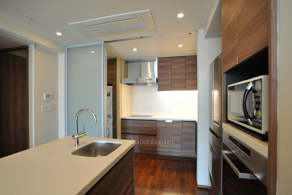 赤坂ザレジデンスの写真 キッチン ※11階の同じ間取タイプを撮影。仕様が異なることがあります。