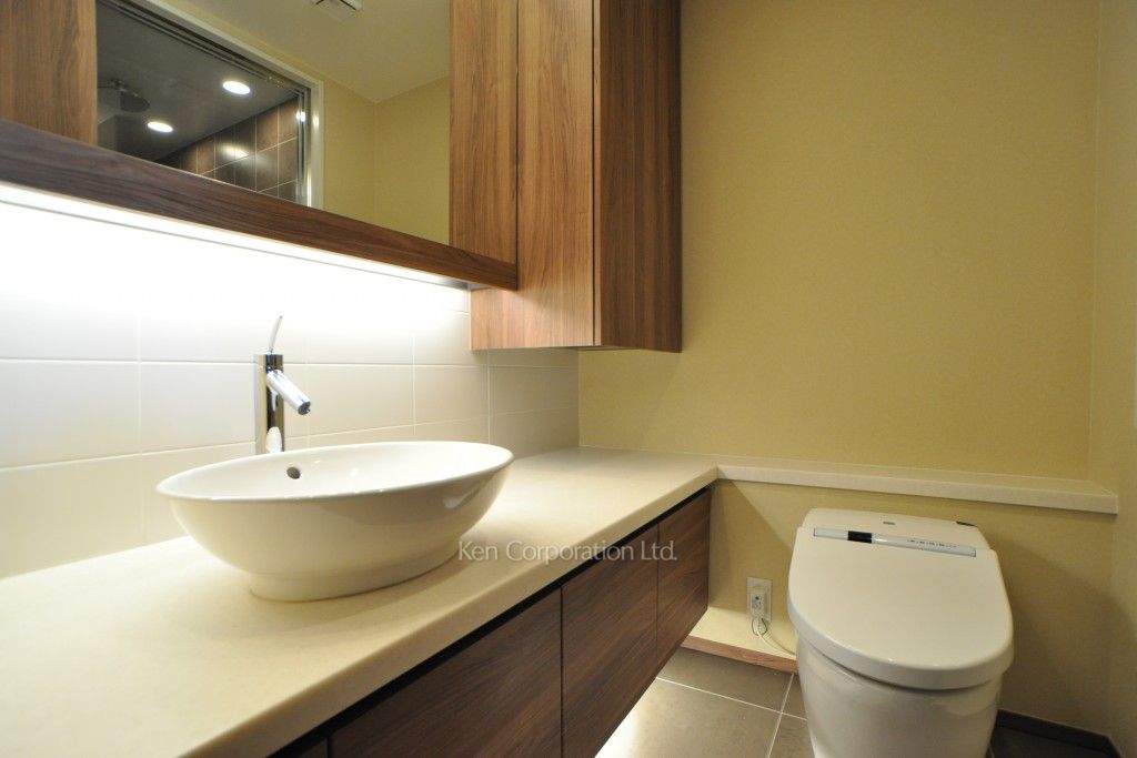 赤坂ザレジデンスの写真 パウダールーム ※11階の同じ間取タイプを撮影。仕様が異なることがあります。