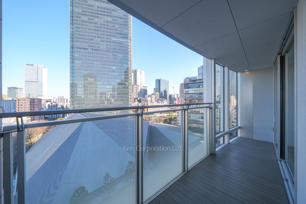 赤坂ザレジデンスの写真 バルコニー