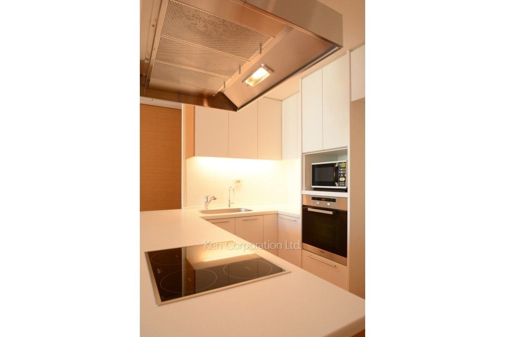 赤坂ザレジデンスの写真 キッチン ※15階の同じ間取タイプを撮影。仕様が異なることがあります。