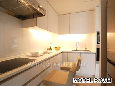 赤坂ザレジデンスの写真 キッチン ※17階の同じ間取タイプを撮影。仕様が異なることがあります。