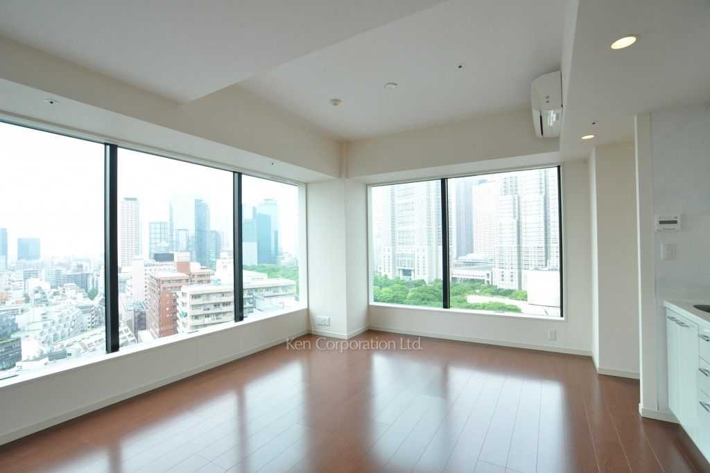 プラティーヌ新宿新都心の写真 リビングダイニング ※15階の同じ間取タイプを撮影。仕様が異なることがあります。