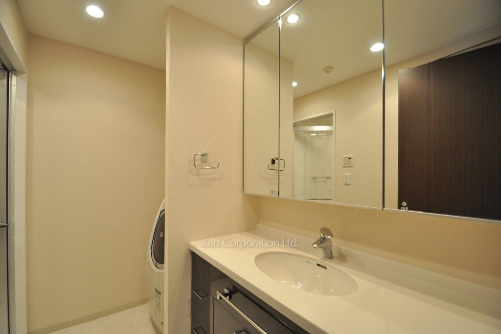 プラティーヌ新宿新都心の写真 パウダールーム ※20階の同じ間取タイプを撮影。仕様が異なることがあります。