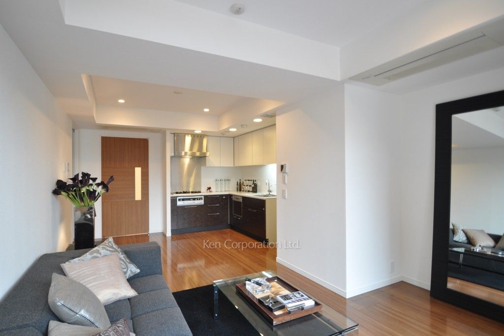 アルティスコート南青山の写真 リビングダイニング