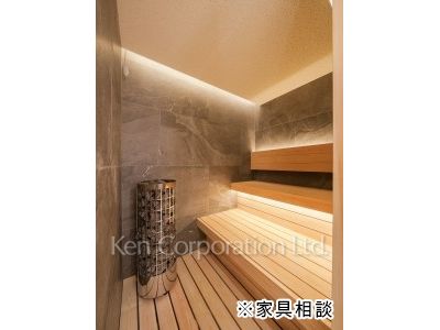 高輪ザ・レジデンスの写真 サウナ　※家具相談