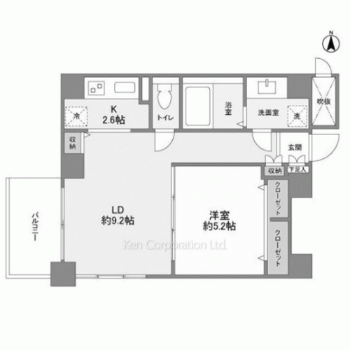 スタイリオ恵比寿SKYの写真 間取り