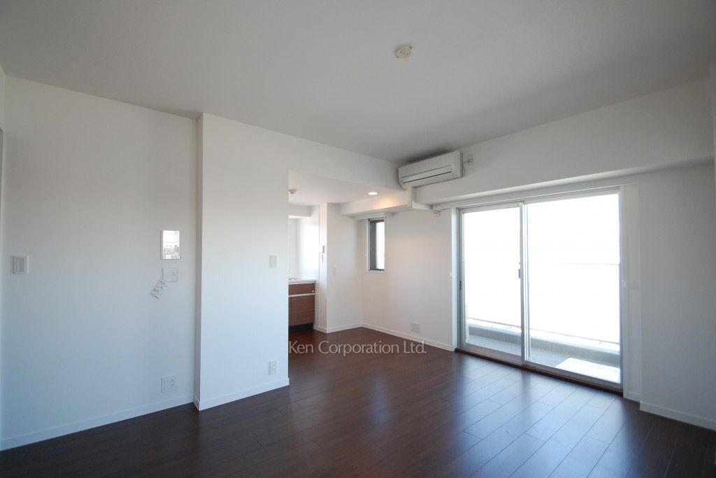 パークアクシス代官山の写真 居室（LDなど） ※9階の同じ間取タイプを撮影。仕様が異なることがあります。