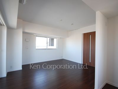 パークアクシス代官山の写真 居室（LDなど） ※9階の同じ間取タイプを撮影。仕様が異なることがあります。