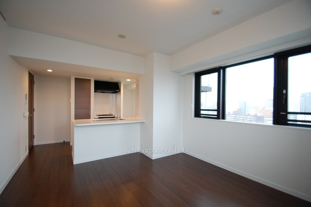 パークアクシス代官山の写真 居室（LDなど） ※10階の同じ間取タイプを撮影。仕様が異なることがあります。