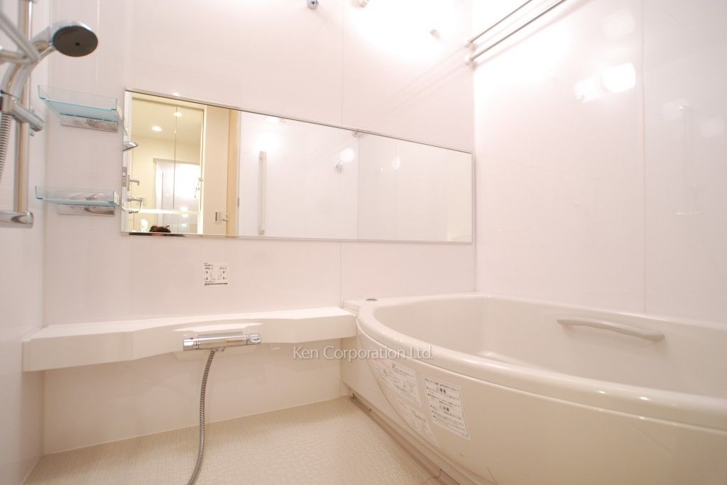 プラウドタワー東五反田の写真 バスルーム ※11階の同じ間取タイプを撮影。仕様が異なることがあります。